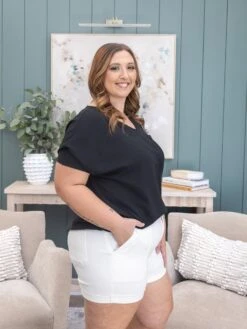 Judy Blue High Waist Cuffed Jogger Shorts | S - 3XL -Women Clothing Shop bd958e223e25984b3fb92f3ba2e27025