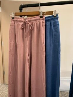 Washed Knit Jersey Pants | S - 3XL Set W/ Sku53506