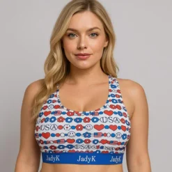 Arya Patriotic Racerback Bralette | S/M - 2X/3X JadyK -Women Clothing Shop bf2195c5357878244c0c2d1e25f28d25