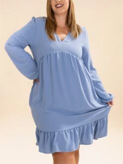 Airflow Long Puff Sleeve Babydoll Dress | S-3XL -Women Clothing Shop c0085d283bdd152d41aa2ab2f98bfbb4