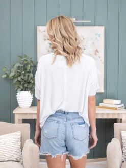 Mica Denim Boyfriend Midi Shorts | XS-L -Women Clothing Shop c054d64c588e744e2723daf99e960d44