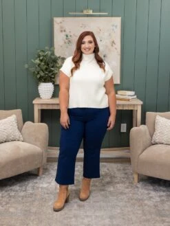 DIVA STRETCH 27" High Rise Wide Leg Stretch Crop (Neutrals) By DD Design - New | XXS-3X -Women Clothing Shop c08a2c9bf4c1411afb96fb9504f19b9b