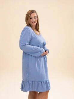 Airflow Long Puff Sleeve Babydoll Dress | S-3XL -Women Clothing Shop c0b1dc3efe446bdd3b849e28f1d4a114