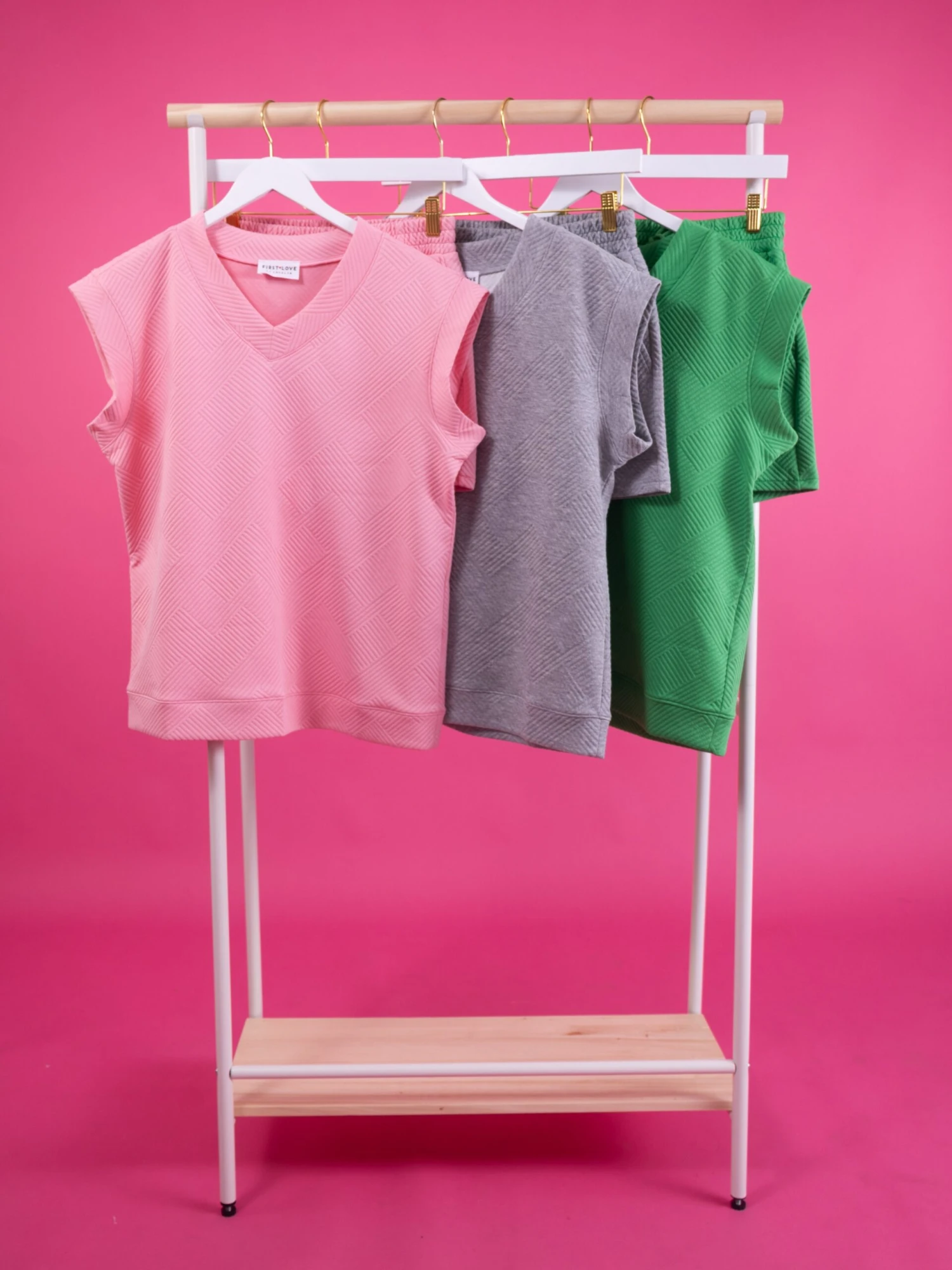 Textured Elastic Waistband Drawstring Shorts W/ Pockets | S - 3X Set W/ Sku51558 9 Textured Elastic Waistband Drawstring Shorts W/ Pockets | S - 3X Set W/ Sku51558 - Image 9