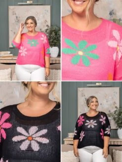 Floral Pattern Sweater | S - XL