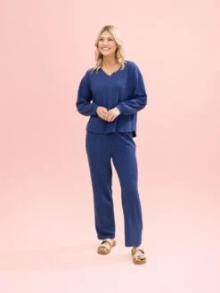 Golden Rib Elastic Waist Pants W/ Pockets By DD Design | S-3XL Pair W/ Sku64074 34 Golden Rib Elastic Waist Pants W/ Pockets By DD Design | S-3XL Pair W/ Sku64074 -Women Clothing Shop c2d0ba242a738885b4c820adf69cc4d2