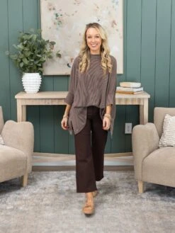 DIVA STRETCH 27" High Rise Wide Leg Stretch Crop (Neutrals) By DD Design - New | XXS-3X -Women Clothing Shop c4edd25a5e1bf0345f08723727a72596