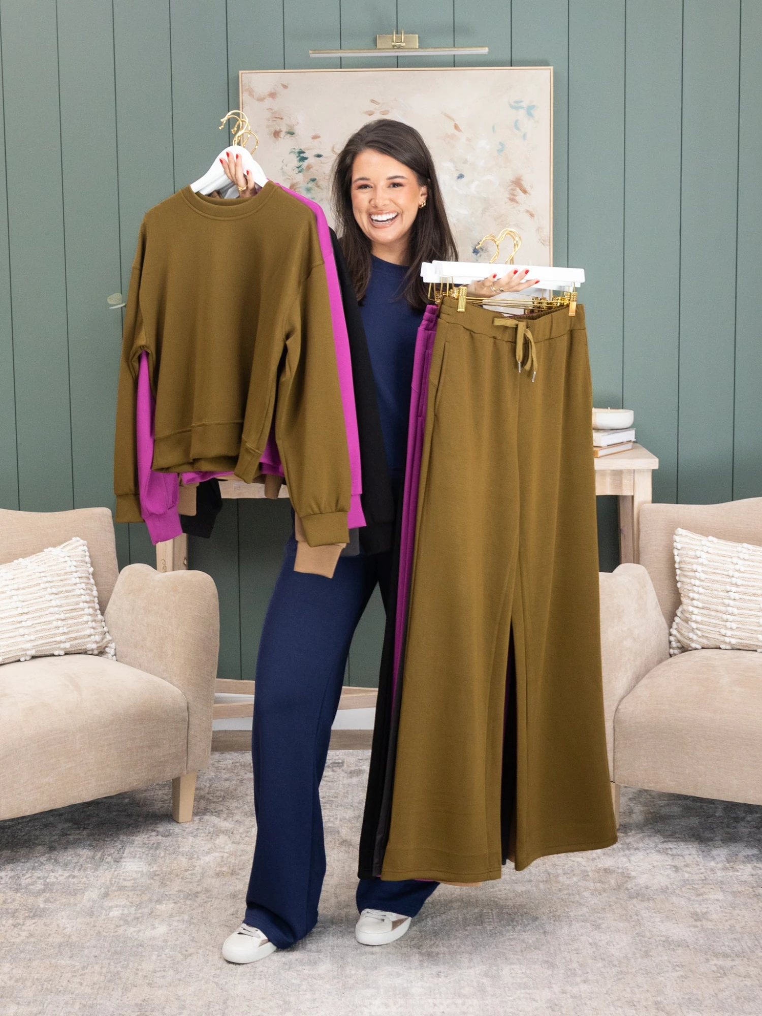 "Luxe Scuba" Wide Leg Pants (3 Inseams) By DD Design | S - 3XL Pair W/ Sku54949 14 "Luxe Scuba" Wide Leg Pants (3 Inseams) By DD Design | S - 3XL Pair W/ Sku54949 - Image 14