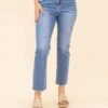 Mica Denim Super High Rise Straight Leg Jeans | 0-22