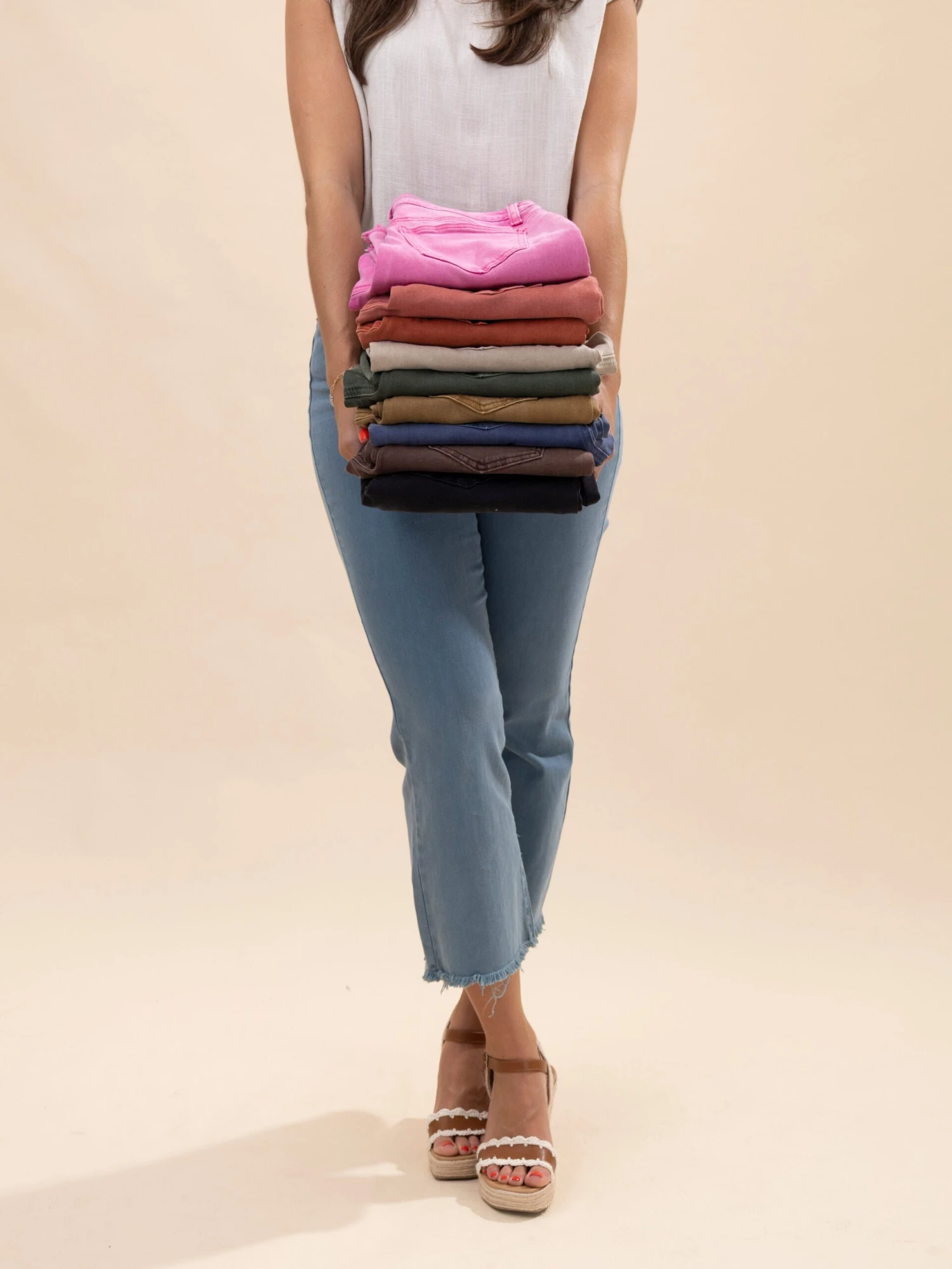 Zenana High Waist Cropped Bootcut | S - XL 15 Zenana High Waist Cropped Bootcut | S - XL - Image 15