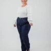 Judy Blue High Waist Vintage Raw Hem Straight Leg Jeans | 0-24