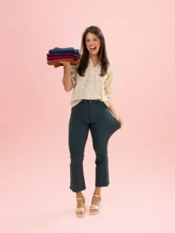 Diva Stretch High Rise Kick Flare| XXS - 3X -Women Clothing Shop ca465d6131b9bd7cb1c7275a71de9449