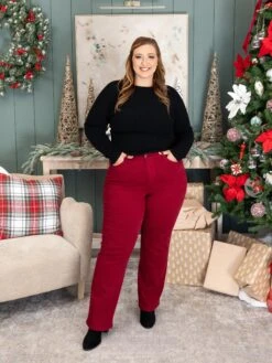 Judy Blue High Waist Garment Dyed Heart Shaped Back Pockets 90's Straight Jean | 0-24 -Women Clothing Shop ca533843f15df695198e8a60409a8e65