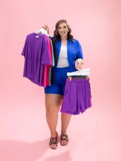 Crinkly Shorts With Pockets By DD Design | S - 3XL Pair W/ Sku61197 -Women Clothing Shop cb3f02da3ed3c4cfa30ba4fa50e50731