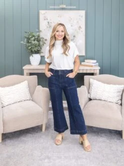 Mica Denim Super High Rise W/ Wide Crop Jean | 0-22 -Women Clothing Shop cb484bc5220959afcaffd2bbaf91fbd2