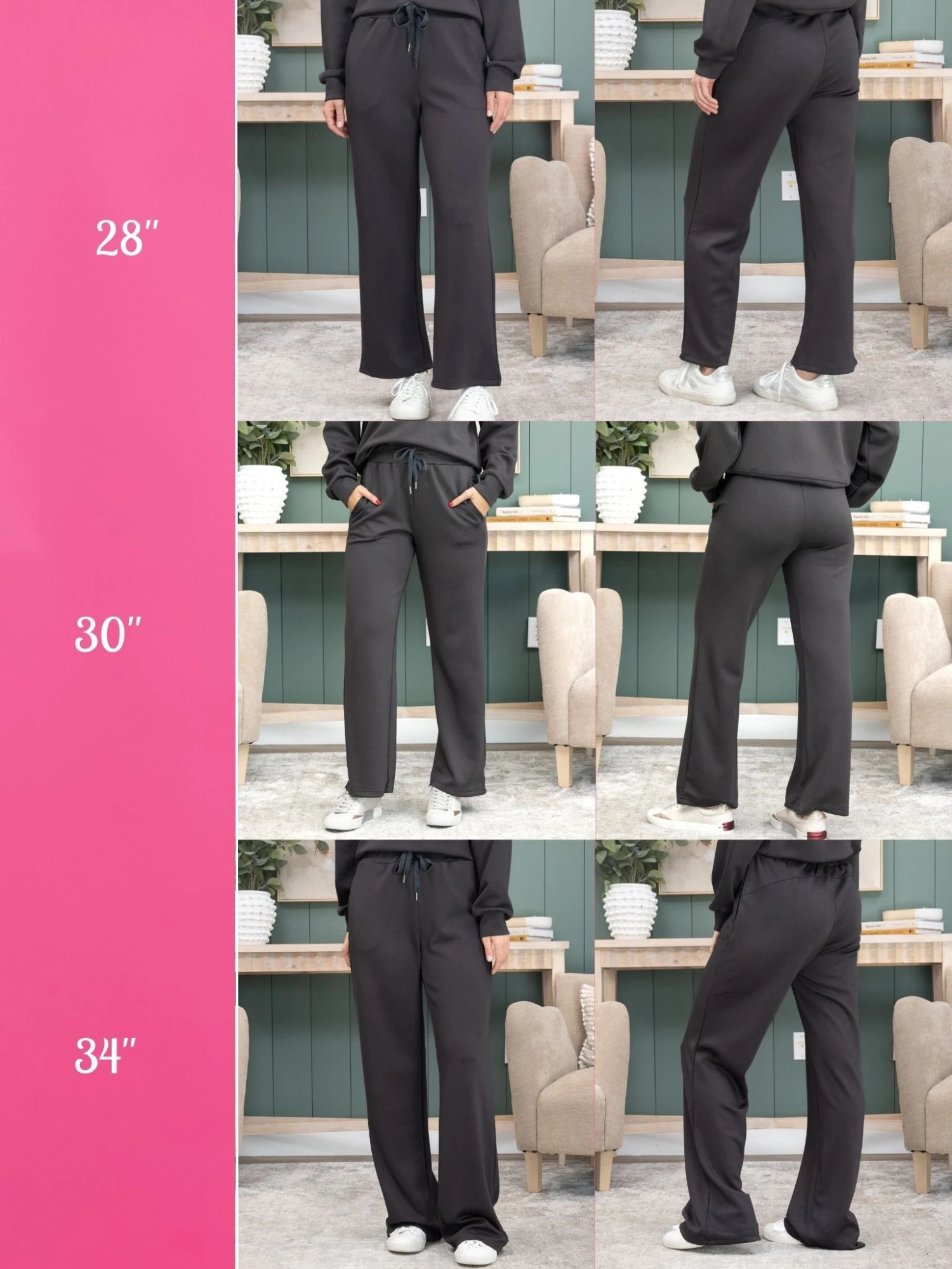 "Luxe Scuba" Wide Leg Pants (3 Inseams) By DD Design | S - 3XL Pair W/ Sku54949 4 "Luxe Scuba" Wide Leg Pants (3 Inseams) By DD Design | S - 3XL Pair W/ Sku54949 - Image 4