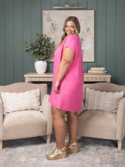 Textured Dolman Sleeve Woven Dress | S - XL -Women Clothing Shop cebbb2c530d88da7eb0f7f6e22b03f35