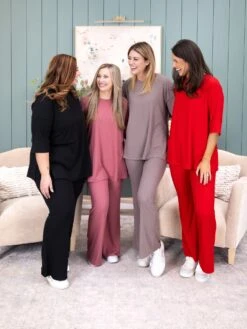 Yummi Rib Flare Pants By DD Design | S - 3XL Pair W/ Sku58417 -Women Clothing Shop d12376d250c096110182a24ecd2478d2