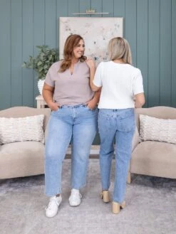 Lovervet Mid Rise Dad Jean | 0-15 -Women Clothing Shop d1d30cb22fcb59bf927709a4bf22e63b