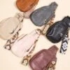 Zenana Vegan Leather Sling Crossbody Bag