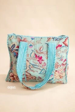 Patterned Floral Jane Tote Bag Farylina -Women Clothing Shop d2a4aef76fe28e9fd96430ad6e191d1a