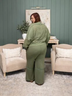 Acid Wash French Terry Pants | S - 3XL Set W/ Sku55029 -Women Clothing Shop d2a56b7cde9f487875687b7eac200869