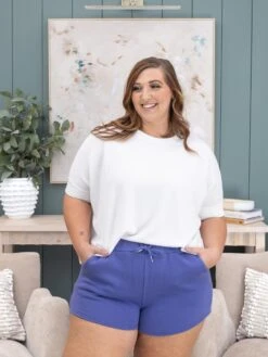 Zenana Fleece Drawstring Shorts With Pockets | S-3XL *Final Sale* -Women Clothing Shop d2b75cb4fa2f8ef16ff95279b4d49873