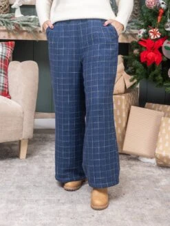 Jodifl Tweed Check Pants W/ Pockets | S-XL -Women Clothing Shop d351450b23a2f6c8e60786eb5beb922a