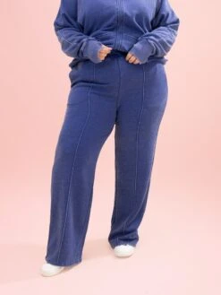 Lived In Wide Leg Front Seam Pants By DD Design | S-3XL -Women Clothing Shop d3c3c1a68e29100cc2934db5ba11650b