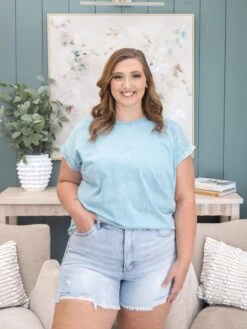 Risen High Rise Distressed Shorts | S-XL -Women Clothing Shop d54daa98f8f8c901dd20ba86198c5ca6