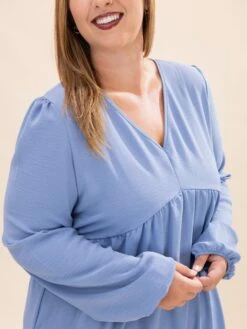 Airflow Long Puff Sleeve Babydoll Dress | S-3XL -Women Clothing Shop d5aad0e67484b4e44595257969d43e2c