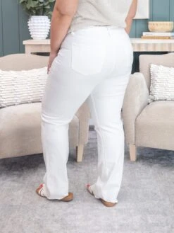 Mica Denim High Rise Slim Straight Leg Distressed Jeans | 0-15 -Women Clothing Shop d60f0435a8482409011b46759b1c0958