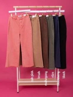 Zenana Acid Washed High Waist Frayed Hem Straight Leg Crop| S - XL 7 Zenana Acid Washed High Waist Frayed Hem Straight Leg Crop| S - XL -Women Clothing Shop d6ae0fde36695d1659383748f7af3182