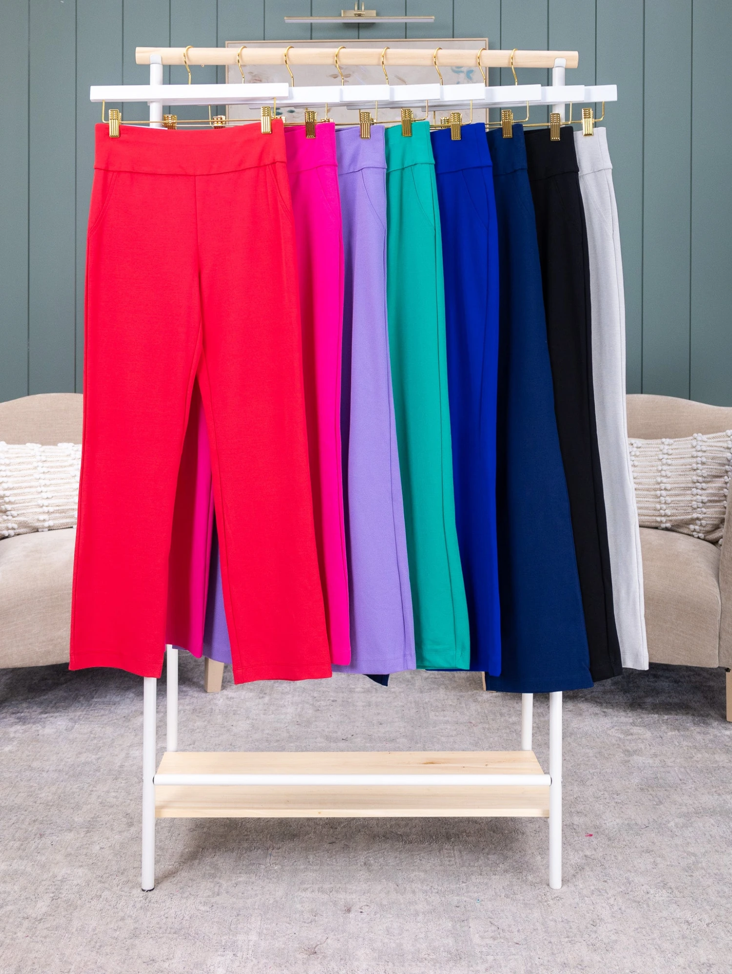 Dear Scarlett "Magic" Stretch Pull-On Straight Pants | S-3X 17 Dear Scarlett "Magic" Stretch Pull-On Straight Pants | S-3X - Image 17