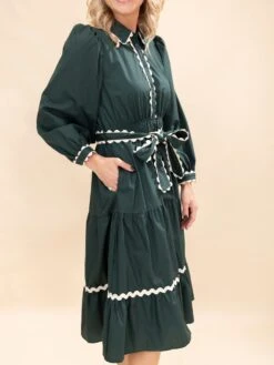 Solid Belted Waist Midi Dress | S-L Western -Women Clothing Shop d79ff34abe456c83817c4b505bd8a32d