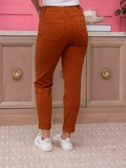 Judy Blue High Waist Double Cuff Joggers- Burnt Orange | 0 - 24 8 Judy Blue High Waist Double Cuff Joggers- Burnt Orange | 0 - 24 -Women Clothing Shop d801aacb02ce8046f9af642fccba097c