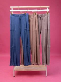 Wide Leg Pants W/ Pockets | S-3XL Set W/ SKU54378