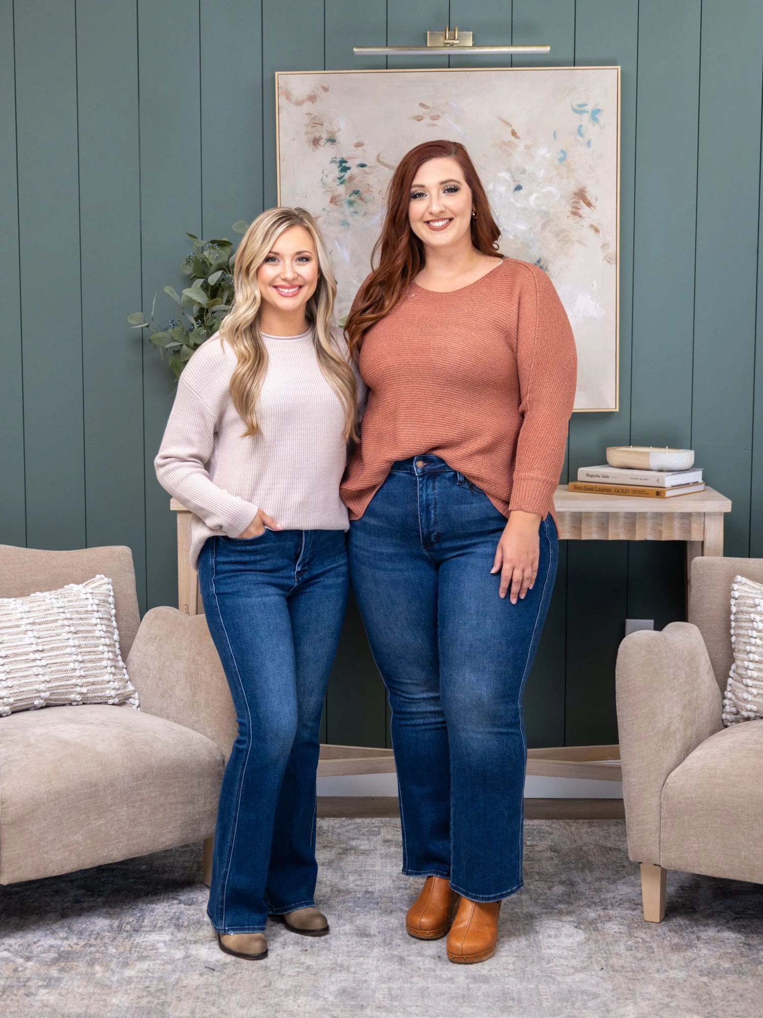 Judy Blue High Waist Tummy Control Back Pocket Embroidered Bootcut Jeans | 0 - 24 1 Judy Blue High Waist Tummy Control Back Pocket Embroidered Bootcut Jeans | 0 - 24