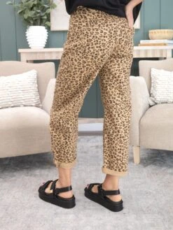 Risen High Rise Crop Barrel Leopard Cuffed Jeans | 0-3X 5 Risen High Rise Crop Barrel Leopard Cuffed Jeans | 0-3X -Women Clothing Shop da22cf851c9d8d9e0c634121f4d5cbff