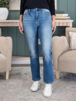 Judy Blue Vintage Wash Thermal Straight Jeans | 0 - 24 -Women Clothing Shop da961b0fc2a2473b1e3bf4d108402277