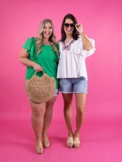 Diva Denim High Rise Expose Button Fray Hem Shorts | S-3XL -Women Clothing Shop dab05763f7958c5dcf362a75d8a96ef4 1