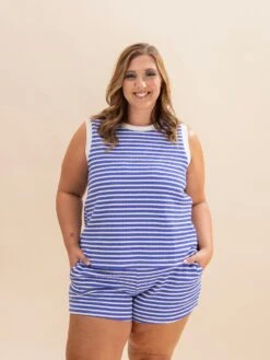 Striped Drawstring Shorts | S-L Pair W/ Sku -Women Clothing Shop dad6d088787773e5f531688fbe44565e