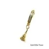 Gold Eiffel Tower Charm