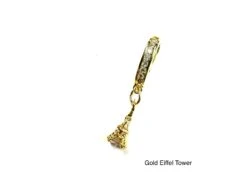 Gold Eiffel Tower Charm