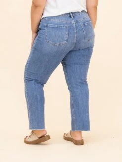 Mica Denim Super High Rise Straight Leg Jeans | 0-22 -Women Clothing Shop db0a3a51d51a62e2dd2f2a8db76ef1a1