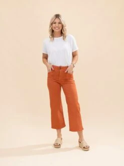 Mica Denim Super High Rise Wide Crop With Double Buttons | 0-15 -Women Clothing Shop db8b9199e528ccf8e8626af7bbff83d5