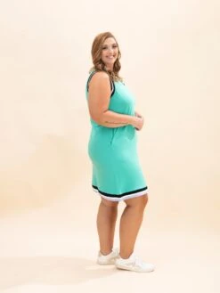 Color Contrast Trim V Neck Shift Sleeveless Dress | S-XL 6 Color Contrast Trim V Neck Shift Sleeveless Dress | S-XL -Women Clothing Shop dc483aecf8dcc87bc89a1a6b27c05acb