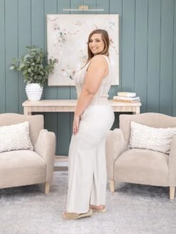 Zenana Elastic Band Woven Pants With Pockets | S - L Pair W/ Sku59293 -Women Clothing Shop dc98ee38343fa5a40d11158297847ee1