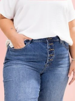 Diva Denim High Rise Wide Leg Jeans| 0 - 20 -Women Clothing Shop dd2303b231ba69bc86ec0a5736d15972