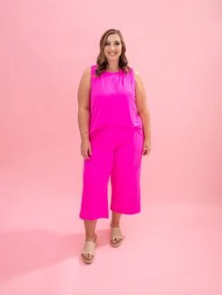 Long Pants W/ Elastic Waistband By DD Design | S-3XL Bright & Bold -Women Clothing Shop de38fd0b7bd3d2522f5938f8b22d6256